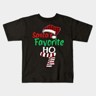 santas favorite ho Kids T-Shirt